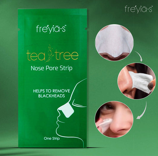 Buy 5 Freyia's Tea Tree Nose Pores Strips and Get 1 Free! (Total 6pcs)