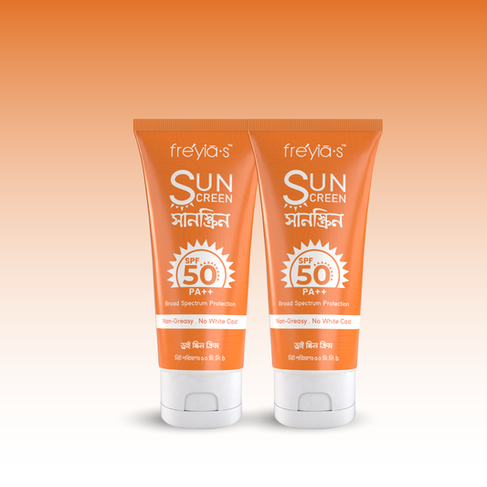 Buy 2 Freyia’s Sunscreen SPF 50 PA++ for Dry Skin | Hydrating UV Protection