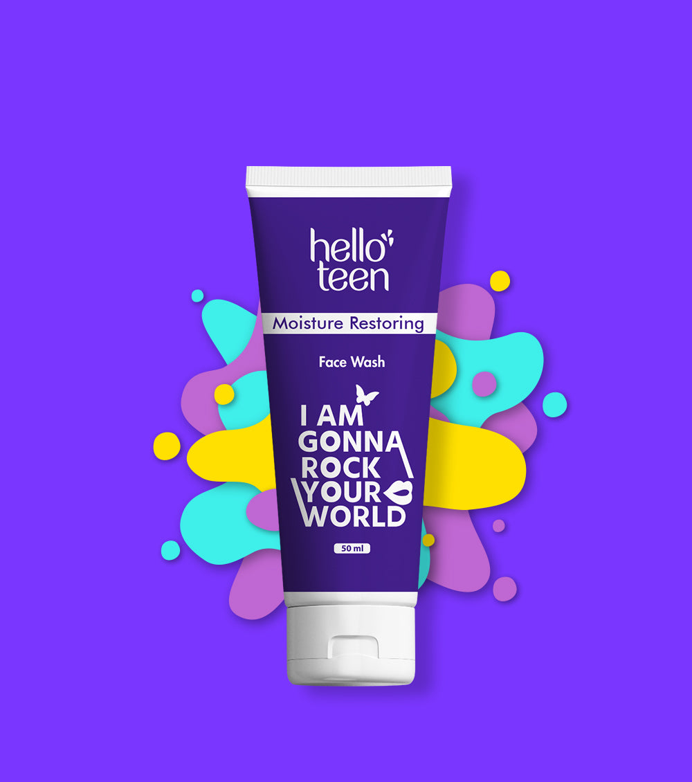 Hello Teen Moisture Restoring Face Wash