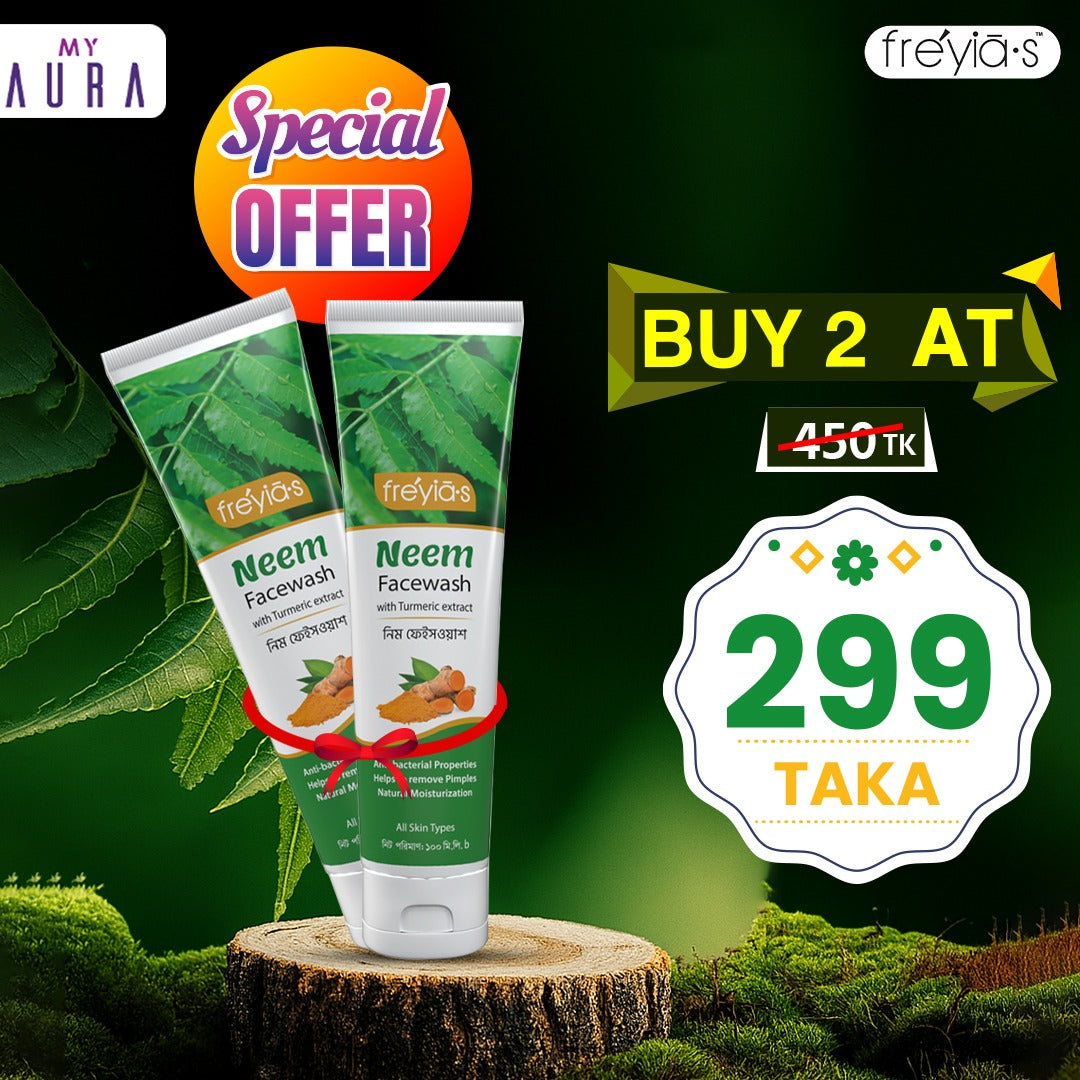Freyia's Neem Facewash 100ml Buy 2 at @299 taka