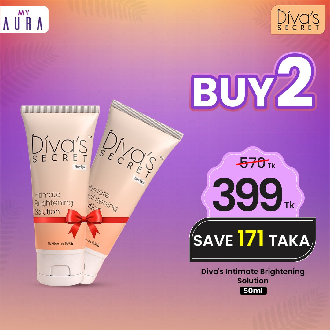 Buy 2 Divas Secret Intimate Brightening Solution 50ml only @ 399 TK