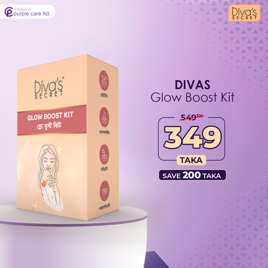 Divas Secret Glow Boost Kit only at 349 tk