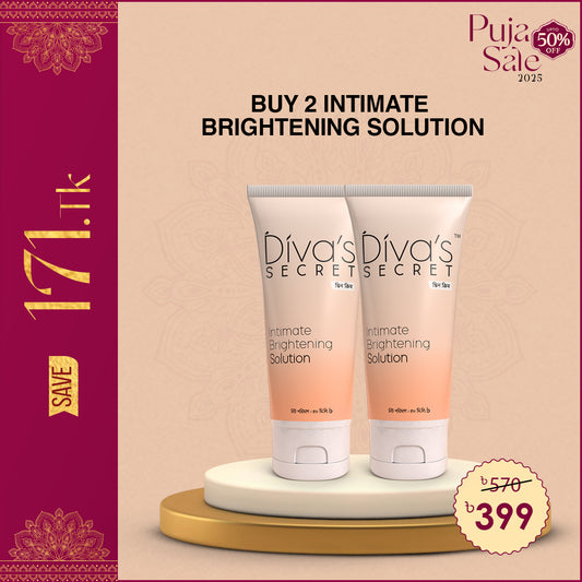 Buy 2 Divas Secret Intimate Brightening Solution 50ml only @ 399 TK