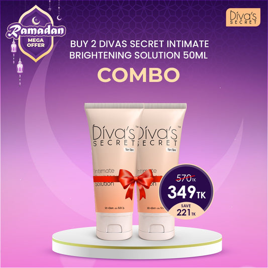 Buy 2 Divas Secret Intimate Brightening Solution 50ml only @ 349 TK