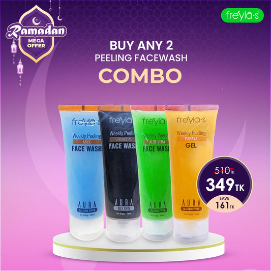 Buy 2 Freyias Peeling Facewash only at 349 tk