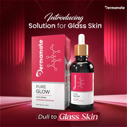 Launching Offer: Buy 1 Dermamate Pure Glow Face Serum,Get 1 Skinpro Lipbalm Free@750 Taka