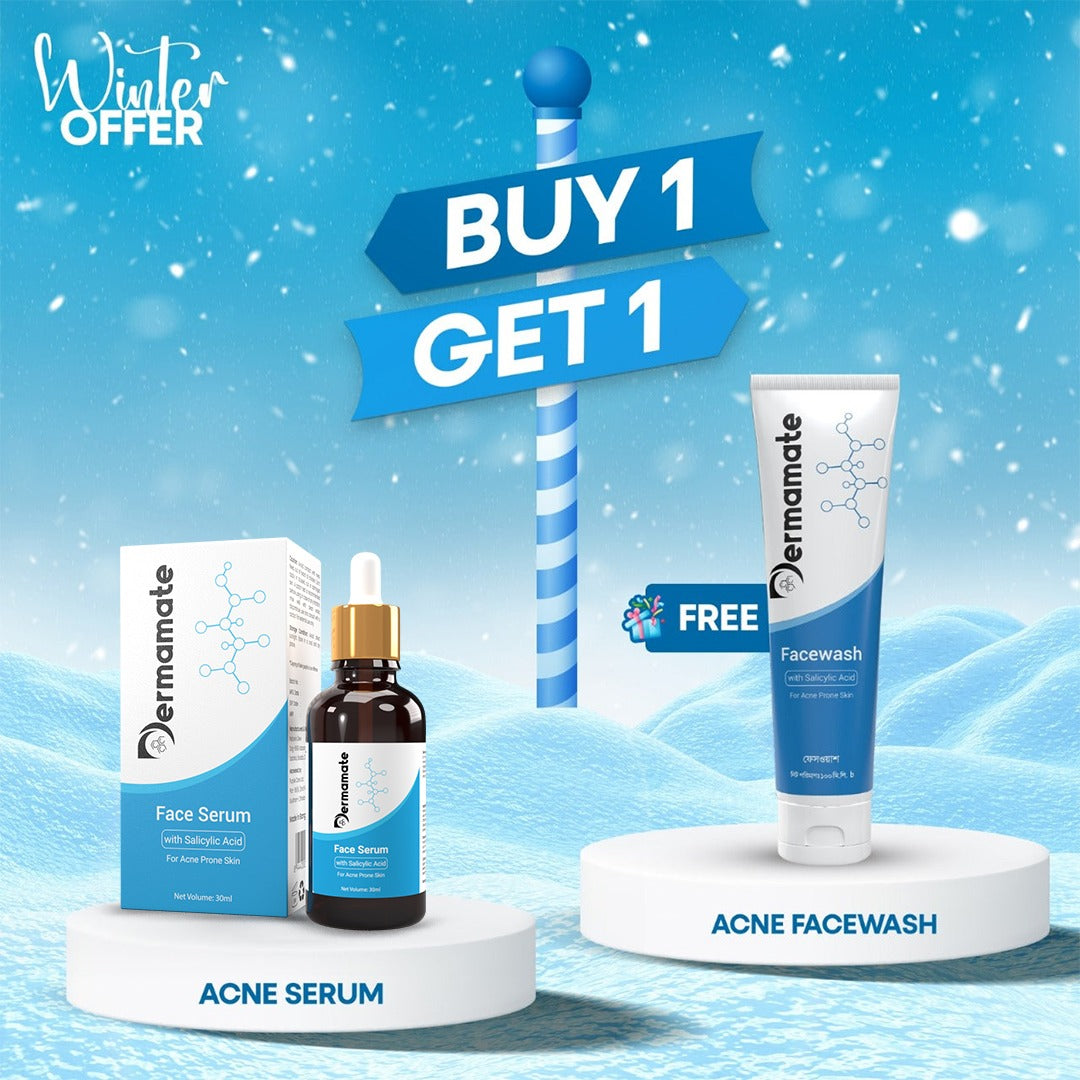 Buy 1 Dermamate Acne Serum Get 1 Dermamate Acne Facewash free
