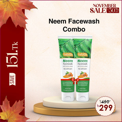 Freyia's Neem Facewash 100ml Buy 2 at @299 taka