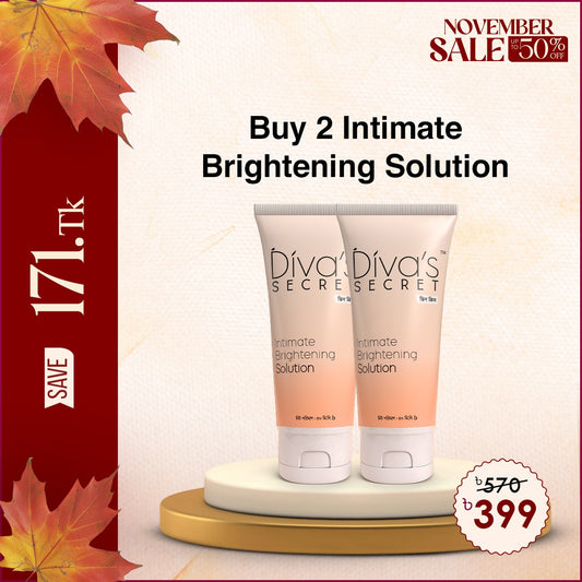 Buy 2 Divas Secret Intimate Brightening Solution 50ml only @ 399 TK