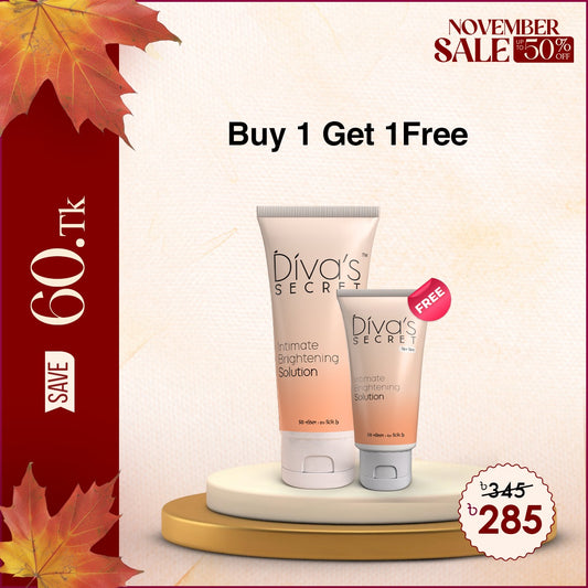 Buy 1 Diva's Intimate Brightening Solution 50Ml Get 1 Diva's Intimate Brightening Solution 20ml @285