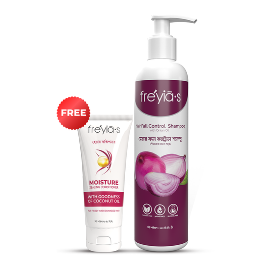 Buy 1 Freyia's Hair Fall Shampoo Get 1 Freyias Conditioner 50ml Free