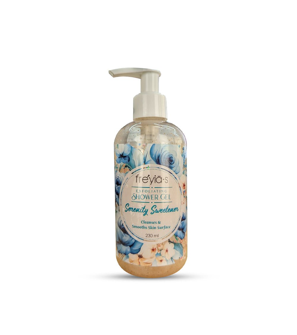 Freyias Exfoliating Shower Gel- Serenity  Sweetener