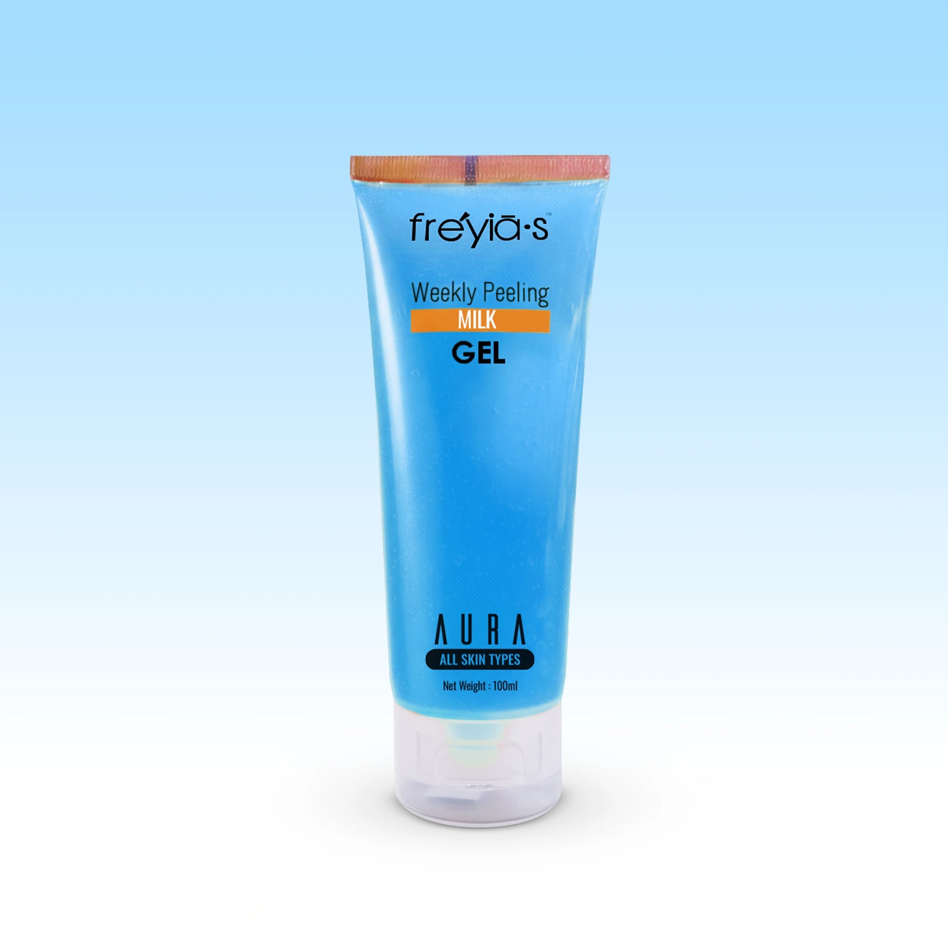 Freyia’s milk peeling gel for dry skin exfoliating glowing skin Bangladesh
Gentle milk peeling gel for dry skin and glowing complexion