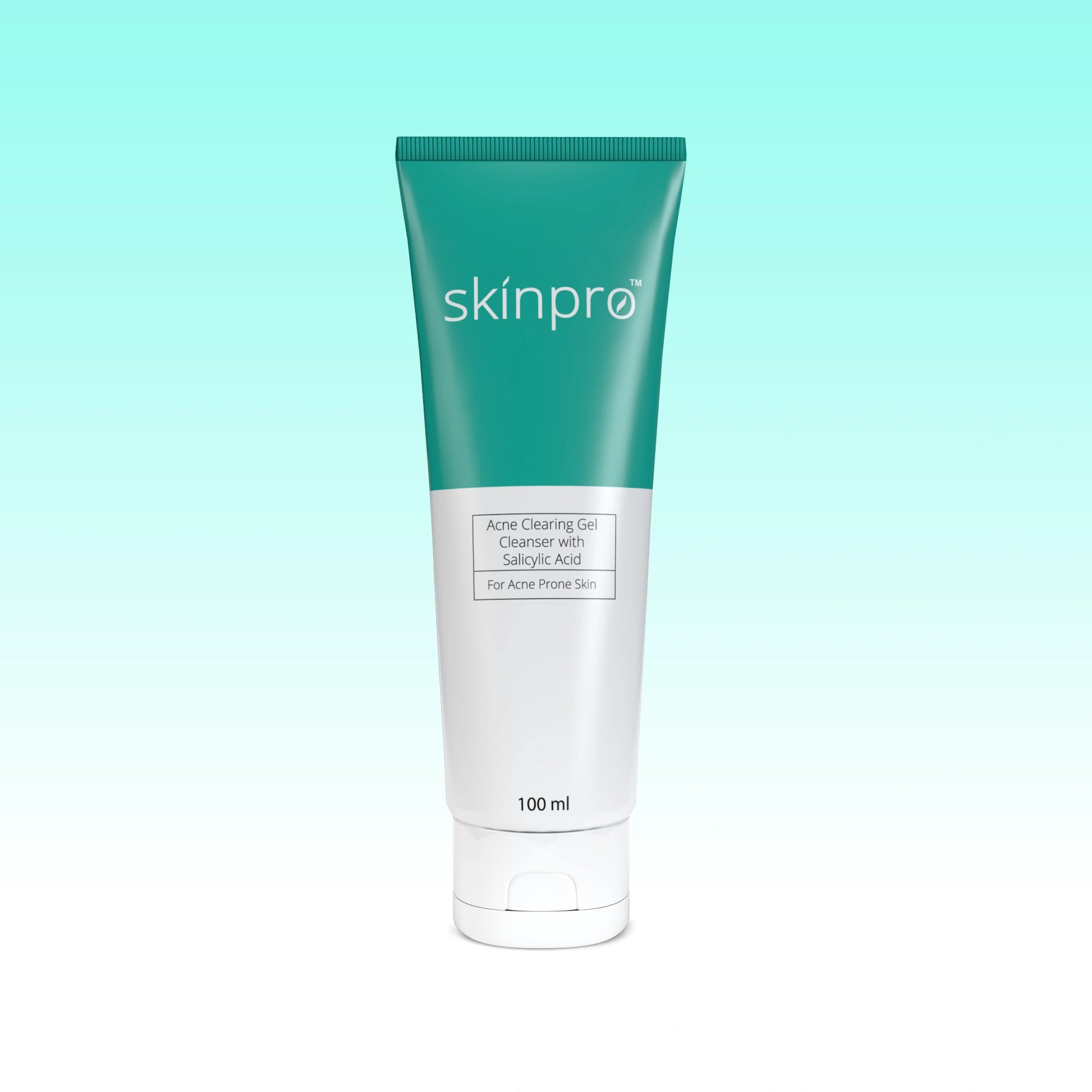 Skinpro Acne Clearing Gel Cleanser 100ml with 2% Salicylic Acid