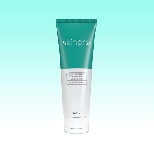 Skinpro Acne Clearing Gel Cleanser 100ml with 2% Salicylic Acid